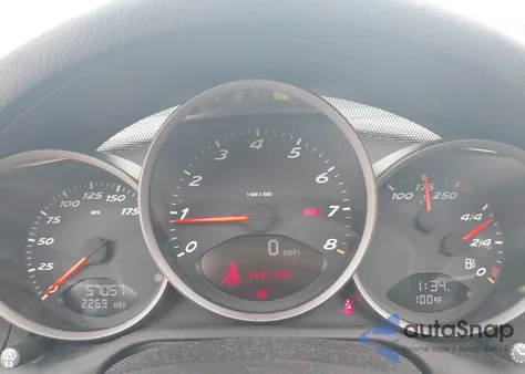 2006 Porsche Boxster z USA, uszkodzony, nr VIN WP0CA29866U712142